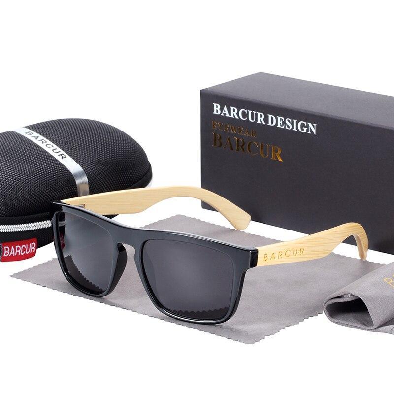 Polarized Bamboo Elegant Wood Sunglasses for Men and Women in Famous Retro Classic Style  Design With UV400 Protection - SJB-DIAMOND ELITES