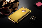 Luxury iphone Flip Case iphone 11 12 13 14 Cover Clear View Windows Mirror Magnetized Simple Closure Unique Flip Phone Stylish Case For iPhone Stevvex