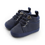 Warm Infant Baby First Walkers Soft Sole Newborn Leather High Top Non-slip Shoes Sneaker Baby Shoes