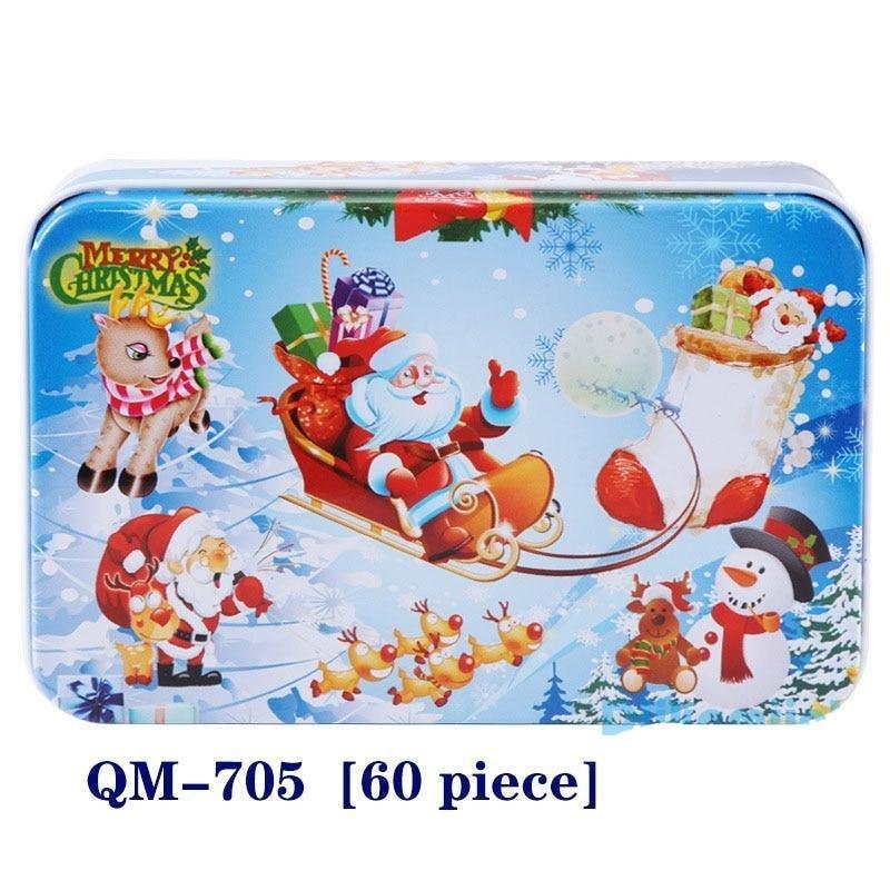 New 60 Pieces Wooden Puzzle Kids Toy Cartoon Animal Wooden Puzzles Child Early Educational Learning Toys for Christmas Gift - SJB-DIAMOND ELITES