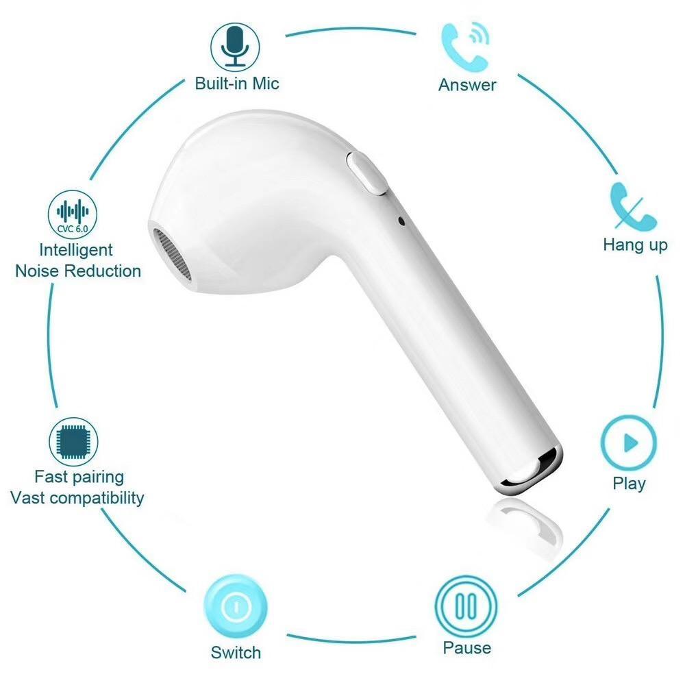 Wireless Earpiece Bluetooth 5.0 Earphones sport Earbuds Headset With Mic For smart Phone all android and IOS Devices - SJB-DIAMOND ELITES