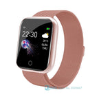 Luxury NEW Fashion Style Stainless Steel Smart Watch For Women and Men Electronics Sport Wrist Watch For Android IOS Square Smartwatch Smart - SJB-DIAMOND ELITES