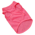 Dog Clothing Pet Supplies Vest Summer Crown T-shirt Pink Pet Cat And Dog Print Cotton Vest Puppy Princess Costume Pet Clothing#E