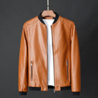 Leather Jacket Bomber Motorcycle Jacket Men Biker PU Baseball Jacket Plus Size 7XL 2020 Fashion Causal Jaqueta Masculino J410 Pi-Mart