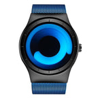 Watches Men Top FASHION Brand Casual Stainless steel Mesh Band Unisex Watch Clock Male female Gentleman gift - SJB-DIAMOND ELITES