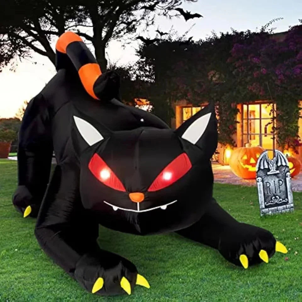 Halloween Inflatables Giant Inflatable Dragon Decorations with Wings Built-in LEDs Outdoor Indoor Party Garden Lawn Decor Toy - SJB-DIAMOND ELITES