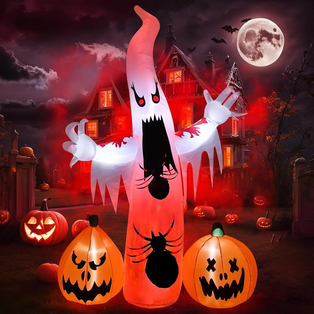 Halloween Inflatables, Outdoor Yard Decorations, Spooky Light-Up Blow Ups Inflatable Halloween Outside Decor, Archway Inflatable - SJB-DIAMOND ELITES