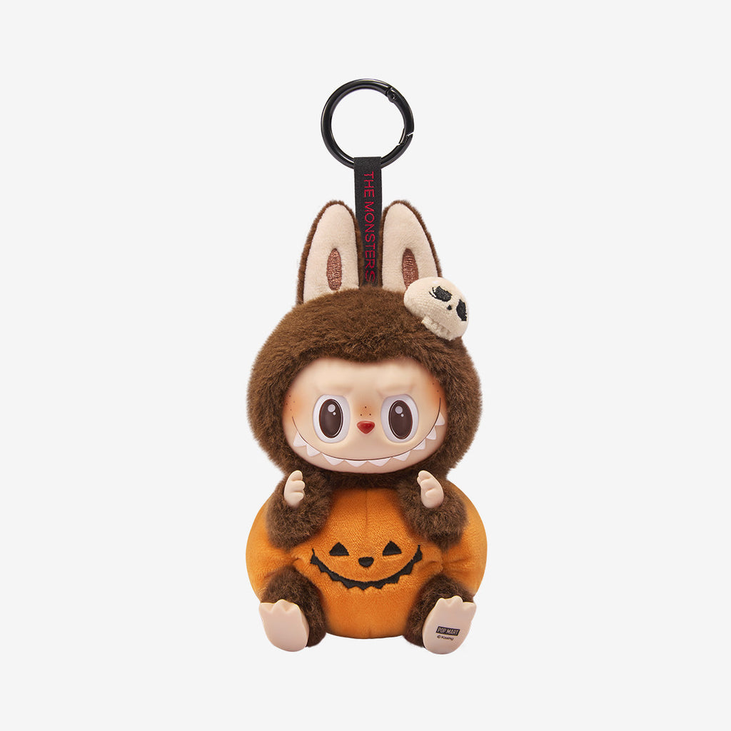 Happy Halloween Party Series - Sitting Pumpkin Labubu Vinyl Plush Pendant Labubu Loot