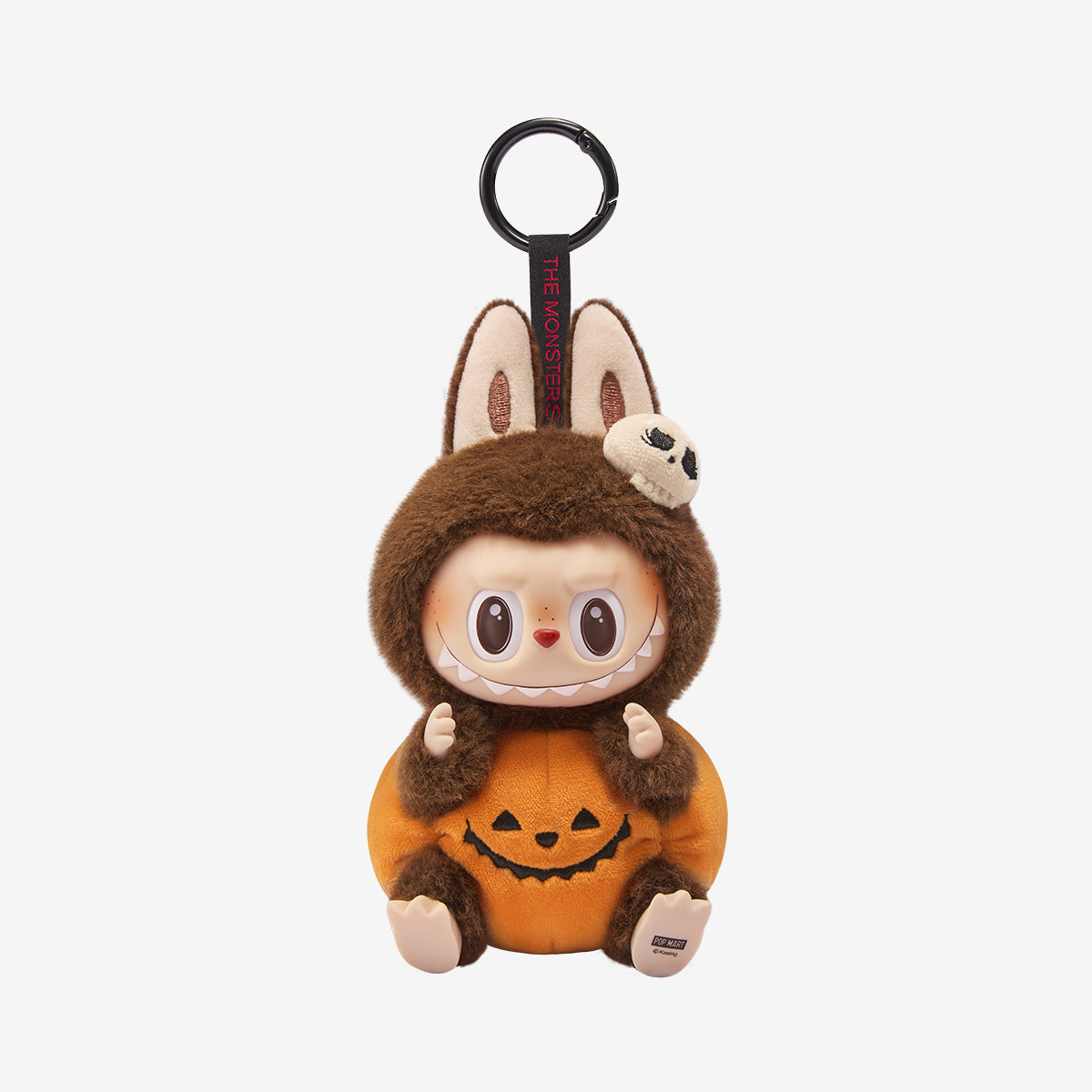 Happy Halloween Party Series - Sitting Pumpkin Labubu Vinyl Plush Pendant Labubu Loot