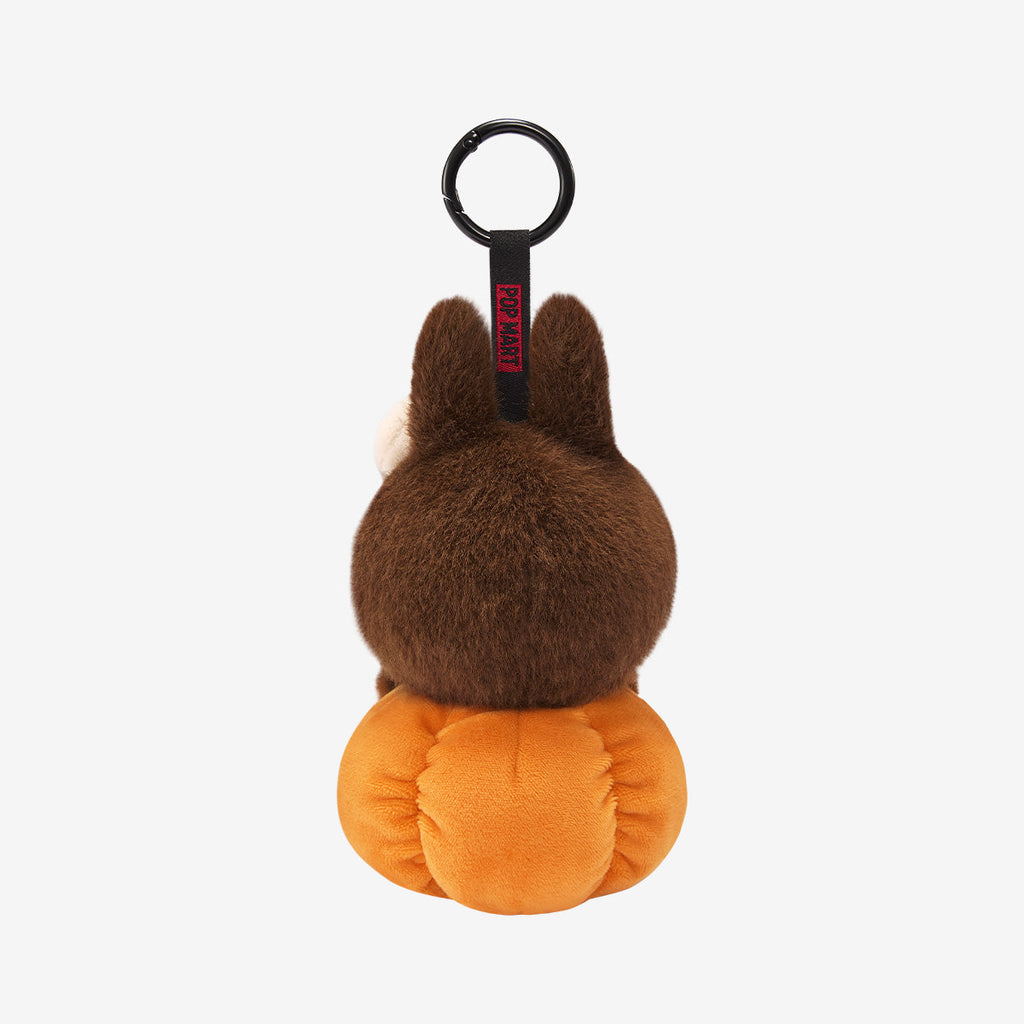 Happy Halloween Party Series - Sitting Pumpkin Labubu Vinyl Plush Pendant Labubu Loot