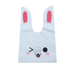 Hot Sale 20 / Batch Cute Rabbit Carrot Ear Biscuit Bag Candy Biscuit Gift Bag Snack Baking Packaging Supplies Easter Decoration Lootquake LLC