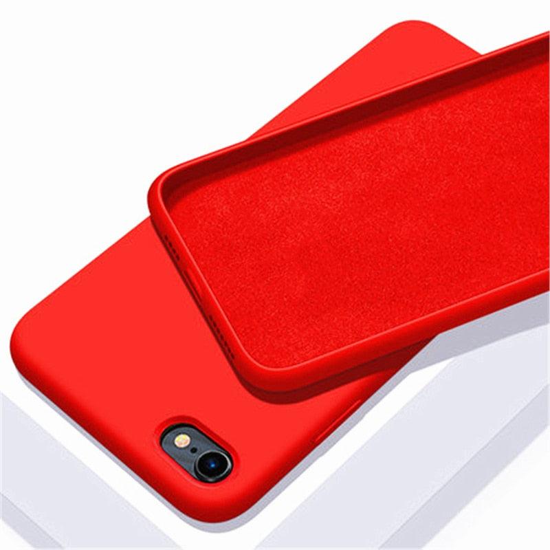 Soft-Touch Full-Body Protection Case For iPhone Case for iPhone 14 13 12 Pro Max Mini Cover Silicone Phone Case for iPhone Flexible Ergonomic Case Design  for iphone Stevvex