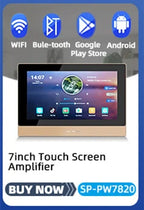 Wireless LargeSpeaker Portable Big PowerStereo soundbar SubwooferHeavy Bass Speakers Sound BoxMic FM Radio Bluetooth-compatible Lootquake LLC