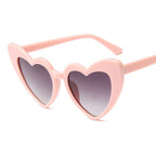 Elegant Retro  Love Heart Sunglasses Women Big Frame Personality Sunglasses Fashion Cute Retro Cat Eye Vintage Sunglasses  For Women and Girl - SJB-DIAMOND ELITES