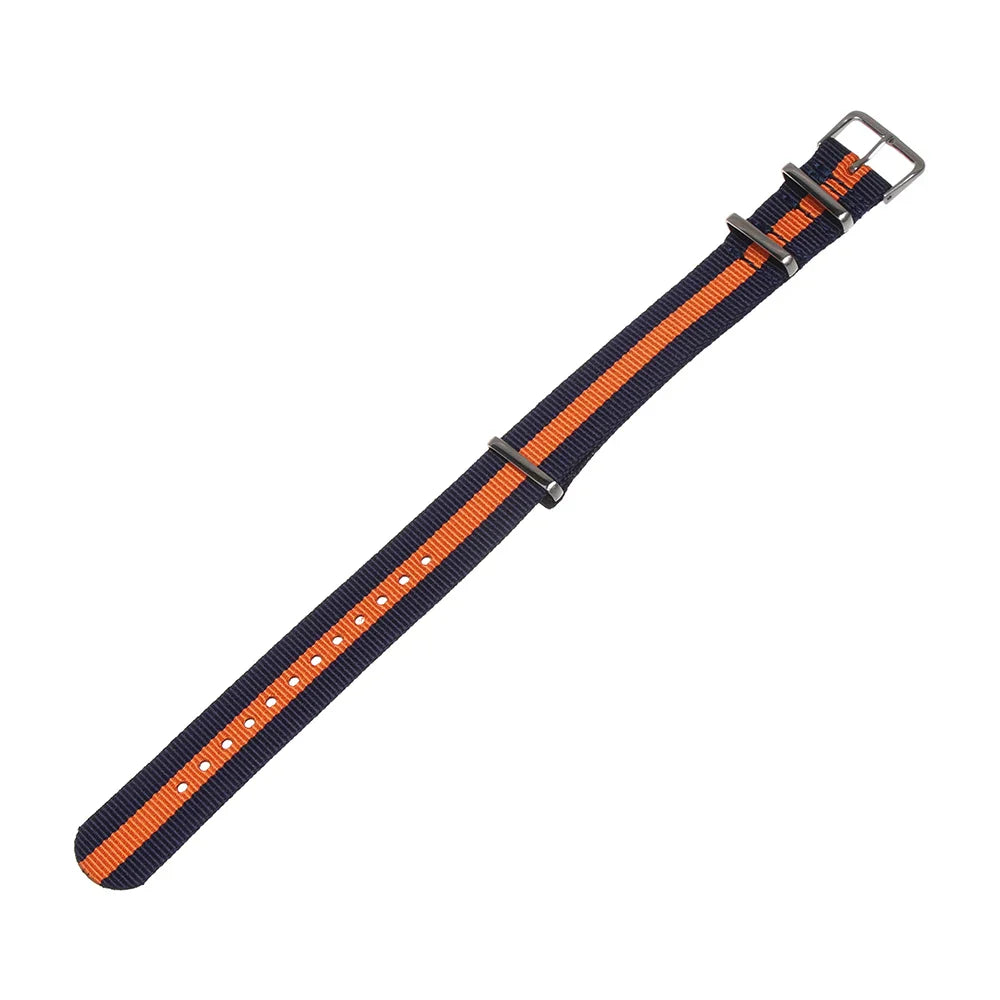 Polar Nylon Watch Band - Weaving Sport Loop, Adjustable, Heavy Duty Strap