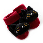 Cartoon Newborn Baby Toddler Floor Non-slip Socks Cotton With Bell Doll Baby Girls & Boys Soft Shoes For Kids