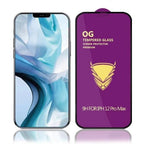 3PCS Tempered Glass OG Screen Protector for iPhone 14 13 12 11 Pro XS Max X XR Full Glue Cover Big Curved 7 8 Full Coverage Screen Protector iPhone Glass Screen Protector Stevvex