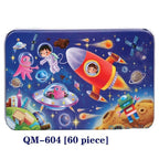 New 60 Pieces Wooden Puzzle Kids Toy Cartoon Animal Wooden Puzzles Child Early Educational Learning Toys for Christmas Gift - SJB-DIAMOND ELITES
