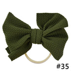 Headband Bow Girl Headbands Nylon Elastic Hair Accessories Photography Props For Baby Girls In Elegant Design
