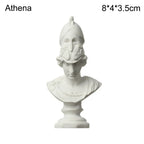 Mini Plaster Statue Greek Mythology Celebrities Famous Sculpture Figurine Drawing Practice Gypsum Bust Portraits Lootquake LLC