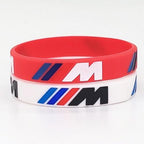 Hologram Bracelet ///M Sport M Power Black White Silicone Wristband Bangle for Auto Club Fans M3 M5 M6 3/5/7 Series - SJB-DIAMOND ELITES