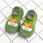 Children Anti-slip Shoes Newborn Baby Girl Cotton Non-slip Floor Socks Baby Boy Rubber Cartoon Indoor Socks Infant Shoes