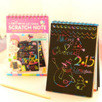 Kids Drawing Toys Scratch Paintings Magic Art Drawings Baby Educational Magic Books Child Birthday Gifts - SJB-DIAMOND ELITES