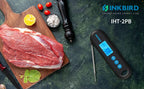 INKBIRD Digital Meat Thermometer With 2 External Probes IHT-2PB Backlight Display 2 Sec Instant Readout Bluetooth Rechargeable Lootquake LLC