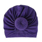 Trend New Mother & Baby Hat Soft Cotton Turban Hat Baby Elastic Toddler Infant Cap For Girls and Women