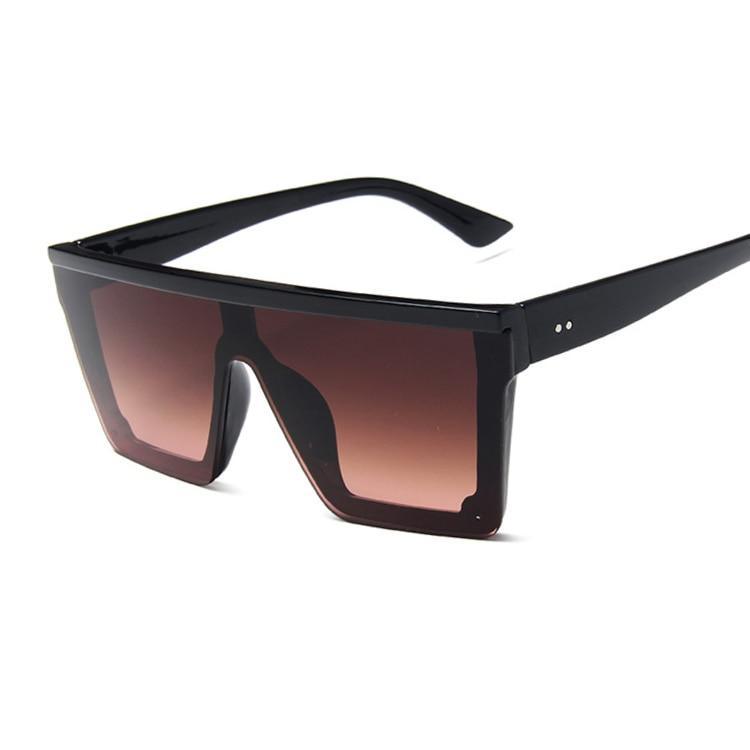 Retro Modern Elegant Square Sunglasses for Women and Lady With Big Frame Fashion Girls Sunglasses In Vintage Style With UV400 Protection - SJB-DIAMOND ELITES