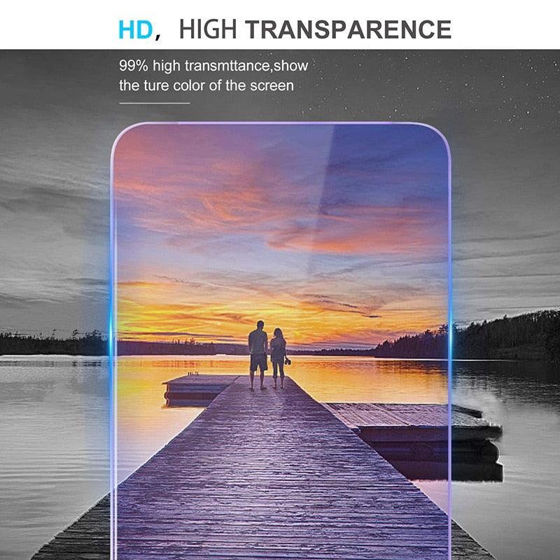 3D Genuine Tempered Glass Full Screen Protector Guard Cover Compatible with iPhone SE 2020 Glass For iPhone 12 11 13 14 Pro Max Plus Mini X XR XS Max Anti Blue Tempered Glass Screen Protector Stevvex