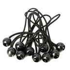 50PCS Tent High Elastic Ball Bands Plastic Ball Head Bungee Cords Trampoline Baggage Belts Tent Tie Outdoor Camping Supplies