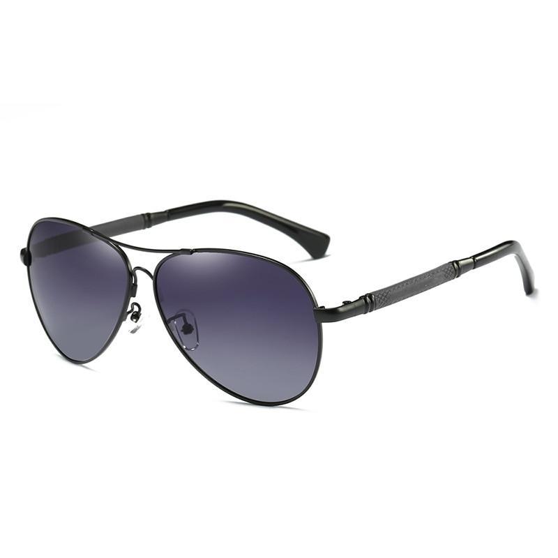 High Quality TR90 Luxury Modern Men Polarized Sunglasses In Aviation Pilot Famous Style with  UV400 Protection and Miror Glasses - SJB-DIAMOND ELITES