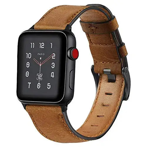 Apple Watch Leather Strap - Premium Durable Fashion Band - SJB-DIAMOND ELITES