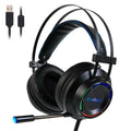 Gaming Headset Headphones with Microphone for PC Computer for Game One Professional Gamer Earphone Surround Sound RGB Light - SJB-DIAMOND ELITES