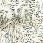 Newspaper Printed Fabric Quilting Cloth Cotton Linen For DIY Sewing Tablecloth Cushion Placemat Storage Bag Handicraft Materials Lootquake LLC