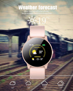 New Waterproof Smart Watch For Women With Heart Rate Monitoring Health Smart Watch Options and Pedometer Fitness Tracker Smart Bracelet For Sport and Fitness - SJB-DIAMOND ELITES