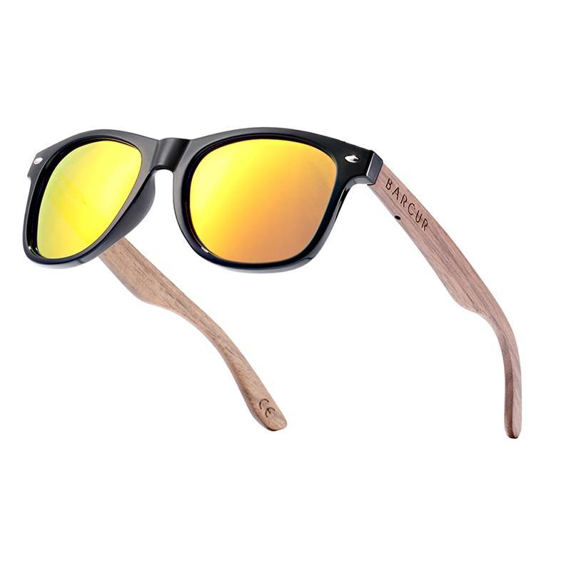 High Quality Bamboo Handmade Walnut Sunglasses For Men and Women with  Anti-Reflect Mirror Sunglasses With  UV400 Protection - SJB-DIAMOND ELITES