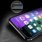 2Pcs Anti Blue Ray 9H Tempered Glass for iPhone X XS MAX XR 11 12 13 mini 14 Pro Max 6 6S 7 8 Plus SE 2020 Screen Protector Film Anti Blue Light Tempered Glass Screen Protector for iPhone Stevvex