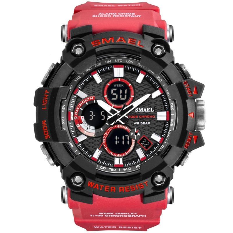 Men's  Sports Watches Top Brand Luxury Military Quartz Watch Men Waterproof 50M Shock  Digital Whats Relogio Masculino - SJB-DIAMOND ELITES