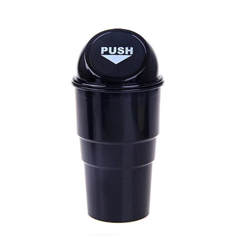 Car Trash Can Organizer Garbage Holder Automobiles Storage Bag Accessories Auto Door Seat Back Visor Trash Bin Paper Dustbin