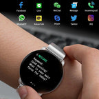 New Casual Fashion Smart bracelet Watch For Women and Men Fitness Tracker Top Brand Luxury Waterproof Smart Wristband Watch In Modern Luxury Design - SJB-DIAMOND ELITES