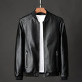 Leather Jacket Bomber Motorcycle Jacket Men Biker PU Baseball Jacket Plus Size 7XL 2020 Fashion Causal Jaqueta Masculino J410 Pi-Mart