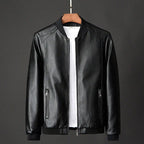 Leather Jacket Bomber Motorcycle Jacket Men Biker PU Baseball Jacket Plus Size 7XL 2020 Fashion Causal Jaqueta Masculino J410 Pi-Mart