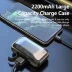 Bluetooth V5.0 Earphones Wireless Headphones With Microphone Sports Waterproof Headsets 2200mAh Charging Box For Android - SJB-DIAMOND ELITES