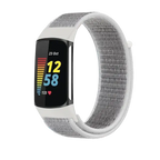 Fitbit Charge 5 6 Nylon Velcro Band - Durable Comfortable Strap - SJB-DIAMOND ELITES