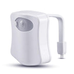 LED Toilet Night Light Motion Sensor WC Light  In 8 Colors Changeable Lamp - SJB-DIAMOND ELITES