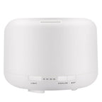 300 500ML Air Humidifier With Remote Control Colorful Non-printed Ultrasound Aroma Diffuser Pure White Dark Light Wood Grain Lootquake LLC