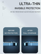 Camera Lens Tempered Glass For iPhone 12 11 Pro Max 12 Mini Full Cover Camera Ring Protector Sticker On iPhone12 Anti Scratch Camera Lens Protector 9H HD Camera Tempered Glass