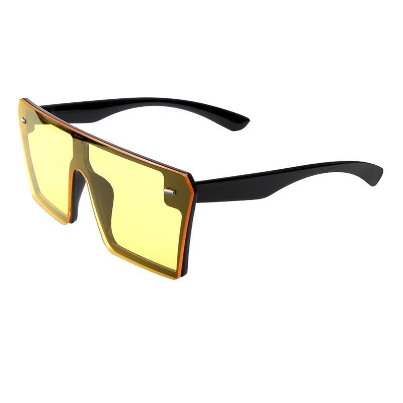 NEW Top Oversized Square Modern  Woman And Ladies Fashion Retro Gradient Sunglasses With  Big Frame And  Vintage Eyewear UV400 Protection - SJB-DIAMOND ELITES